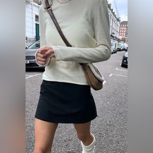 Brandy Melville Black Phoebe Skirt